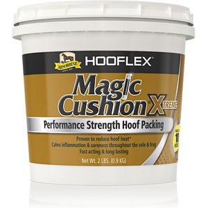 Absorbine Hooflex Magic Cushion Xtreme Performance Strength Horse Hoof Packing, 2-lb tub