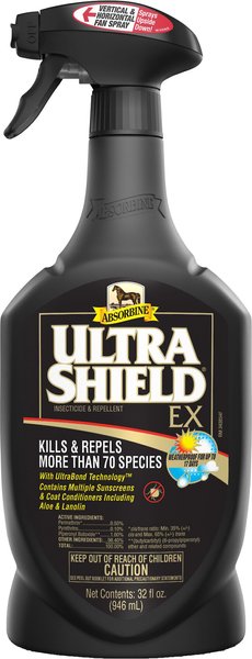 Absorbine Ultrashield Ex Insecticide & Repellent Horse Spray, 32-oz bottle slide 1 of 1