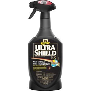 Absorbine Ultrashield Ex Insecticide & Repellent Horse Spray, 32-oz bottle