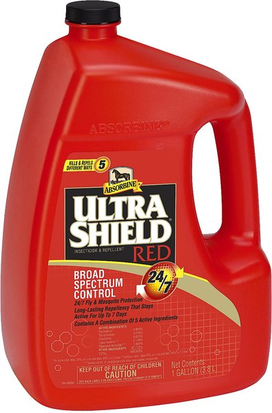 Absorbine Ultrashield Red Insecticide & Repellent Horse Spray Refill, 1-gal bottle slide 1 of 1