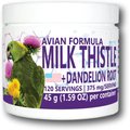 Equa Holistics Avian Formula Milk Thistle & Dandelion Root Bird Supplement, 1.59-oz tub