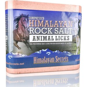 Himalayan Secrets All-Natural Compressed Himalayan Rock Salt Block, 11-lb brick