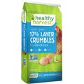 Healthy Harvest Non-GMO 17% Protein Layer Crumbles Poultry Feed, 40-lb bag