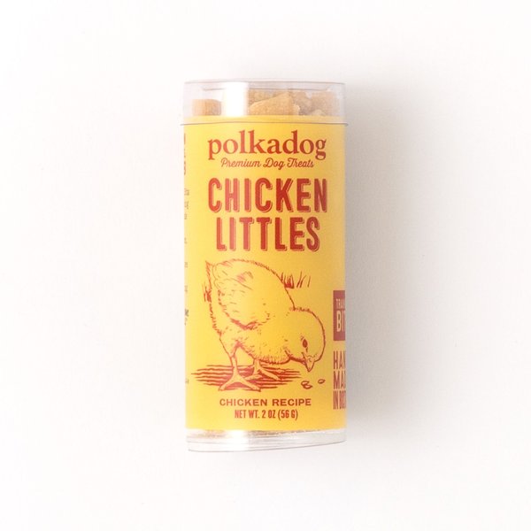 Polkadog Sfizis Chicken Little Recipe Dehydrated Dog Treats, 2-oz tube slide 1 of 3