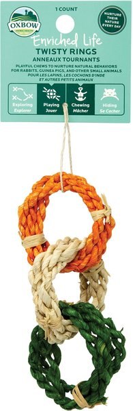 Oxbow Enriched Life Twisty Rings Small Animal Toy slide 1 of 2