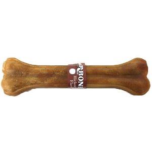 The Rawhide Express Hickory Smoked Flavor Dog Bone, 10-in