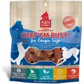 Plato Keep Em' Busy Duck & Blueberry Toy Refill Grain-Free Dog Treats, 5-oz bag, Large