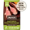Merrick Grain-Free Dry Dog Food Real Lamb & Sweet Potato Recipe, 22-lb bag