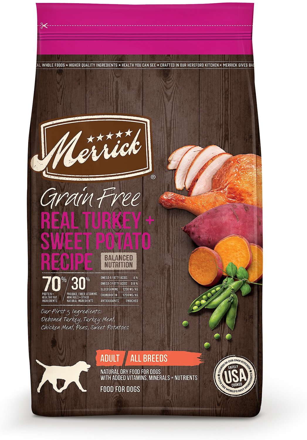 MERRICK Grain-Free Turkey + Sweet 