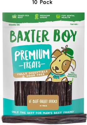 Baxter Boy Premium Beef Gullet Sticks 6