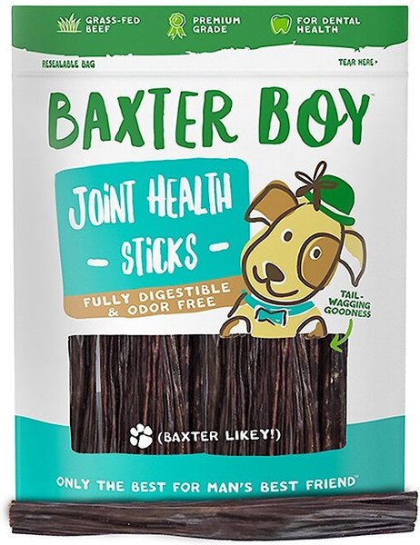 Baxter Boy Premium Beef Gullet Sticks 6" Dog Treats, 25 count slide 1 of 2