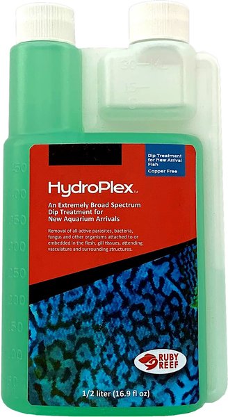 Ruby Reef HydroPlex Aquarium Water Treatment, 1/2-liter bottle slide 1 of 1