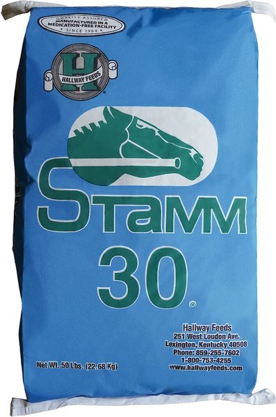 Hallway Feeds Stamm 30 High Protein Horse Feed, 50-lb bag slide 1 of 9