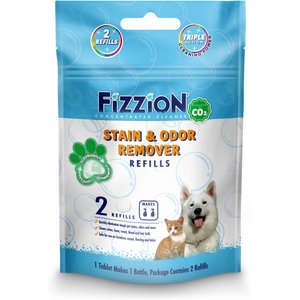 Fizzion Pet Stain & Odor Remover Refill Pouch, 2 pack