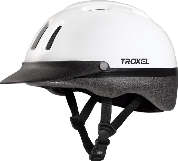 Troxel Sport Riding Helmet, White, X-Small slide 1 of 3