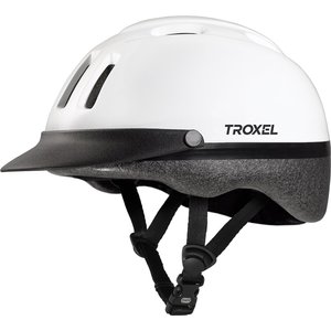 Troxel Sport Riding Helmet, White, X-Small