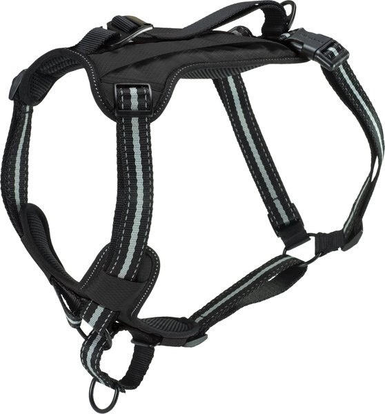 PetSafe Walk Along Nylon Reflective Back Clip Dog Harness, Black, Small: 19 to 25-in chest slide 1 of 10