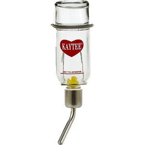 Kaytee Chew Proof Small Pet Water Bottle, 6-oz