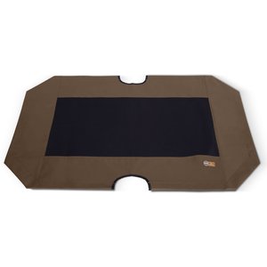K&H Pet Products Replacement Cot Cover for Elevated Dog Bed, Chocolate, X-Large