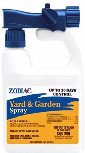 Zodiac Flea & Tick Yard & Garden Pet Spray, 32-oz bottle slide 1 of 2