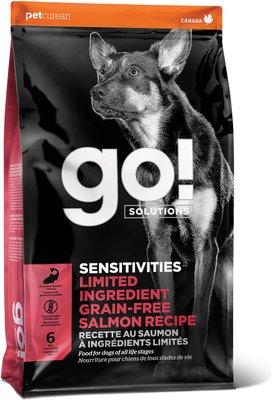 GO! SENSITIVITIES Limited Ingredient Salmon Grain-Free Dry Dog Food