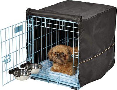 MidWest iCrate Double Door Collapsible Wire Dog Crate Kit, slide 1 of 1