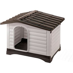 MidWest Ferplast Villa Dog Kennel with Folding Porch, Medium