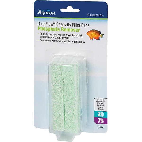 Aqueon Quiet Flow 20/75 Phosphate Reducing Specialty Filter Pad