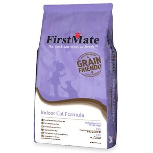 FirstMate Grain Friendly Indoor Cat Formula Cat Food, 5-lb bag