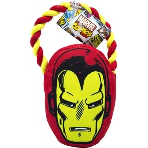 Fetch For Pets Marvel Comics Iron Man Squeaky Pull Dog Toy