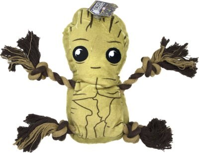 Fetch For Pets Marvel Comics Guardians of the Galaxy Groot Squeaky Knot Buddy Dog Toy, slide 1 of 1