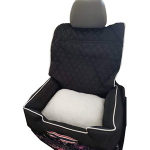 Seat Armour Petbed2Go Pet Bed & Car Seat Cover, Black, Small