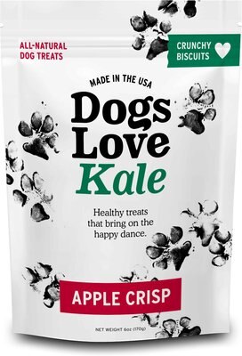 Dogs Love Us Dogs Love Wheat-Free Kale Apple Crisp Dog Treats, slide 1 of 1