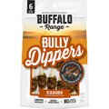 Buffalo Range Bully Dippers Rawhide & Jerky Kabobs Dog Treats, 6 count