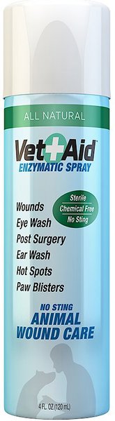 Vet Aid Enzymatic Spray for Dogs, Cats, Horses & Small Pets, 4-oz bottle slide 1 of 2