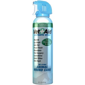 Vet Aid Enzymatic Spray for Dogs, Cats, Horses & Small Pets, 8-oz bottle