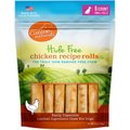 Canine Naturals Hide Free Chicken Recipe Small Rolls Dog Treat, 6 Count
