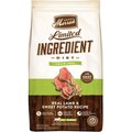 Merrick Limited Ingredient Diet Grain Free Dry Dog Food Real Lamb & Sweet Potato Recipe, 22-lb bag