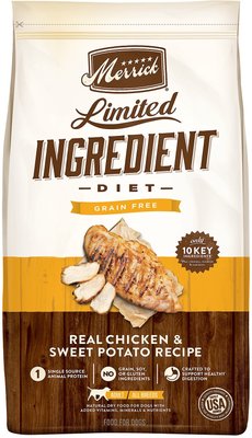 Merrick Limited Ingredient Diet Grain-Free Real Chicken & Sweet Potato Recipe Dry Dog Food