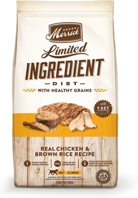 Merrick Limited Ingredient Diet with Healthy Grains Real Chicken & Brown Rice Recipe Dry Dog Food, slide 1 of 1