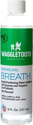 Waggletooth Sparkling Breath Dog Water Additive, 8-oz bottle, slide 1 of 1