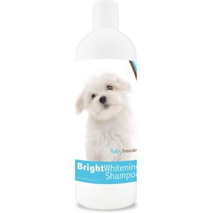 Healthy Breeds Maltese Bright Whitening Dog Shampoo, 12-oz bottle