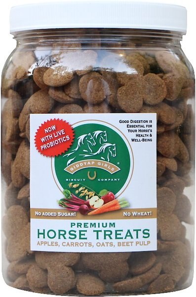 Giddyap Girls Biscuit Company Premium Apple Horse Treats, 2-lb jar slide 1 of 1