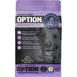 Annamaet Original Option Formula Dry Dog Food, 25-lb bag