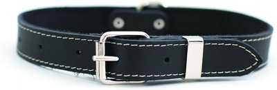 Euro-Dog Traditional Leather Dog Collar, slide 1 of 1