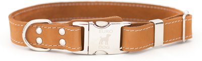 Euro-Dog Quick Release Leather Dog Collar, slide 1 of 1