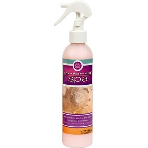 Best Shot Scentament Spa Botanical Body Splash Tropical Breeze Dog & Cat Deodorize & Detangle Spray, 8-oz bottle