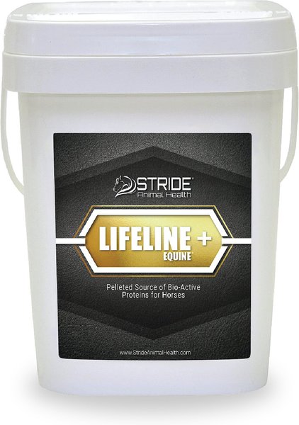 Stride Animal Health Lifeline + Equine Digestive & Immune Support Pellets Horse Supplement, 12.5-lb tub slide 1 of 1