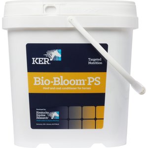 Kentucky Equine Research Bio-Bloom PS Coat Conditioner Powder Horse Supplement, 4.4-lb bucket