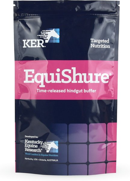 Kentucky Equine Research EquiShure Time-Released Hindgut Buffer Powder Horse Supplement, 2.75-lb bucket slide 1 of 1